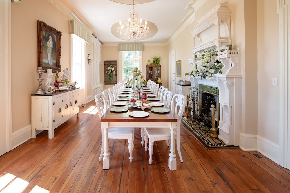 Music City Center, photo of our dining room at our bed and breakfast in Nashville TN