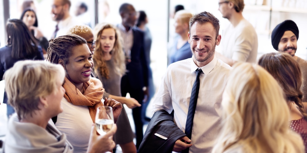 Music City Center, photo a group at a corporate gathering